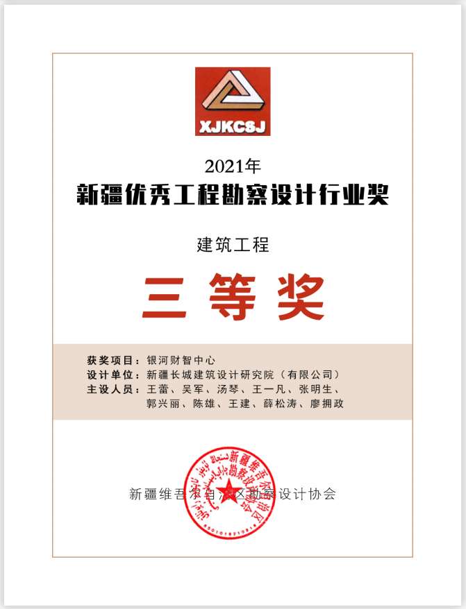 2021三等奖银河才智